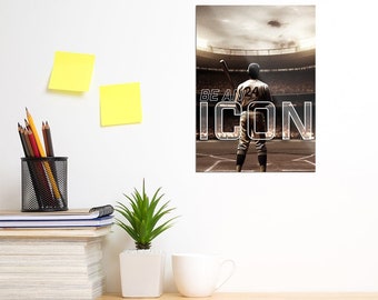 Poster E Sfondo Da Sfondo Per Motivi Motivazionali Con Lettere Scrte