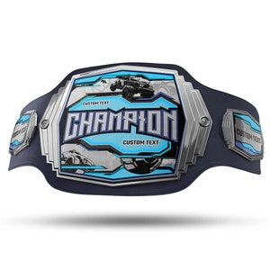 Esports Rocket Soccer 6lb Custom Championship Belt | Esports, Gaming, Awards, Custom Belt, Custom Award, MVP, League Champion