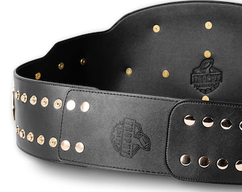 Championship Belt Extender: 9-inch Synthetic Leather Strap
