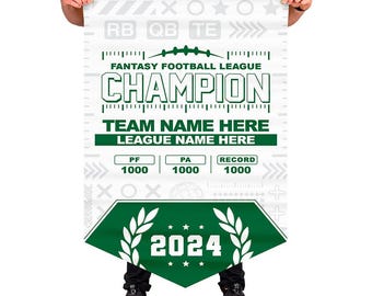 Fantasy Football XL Custom Banner - Classic