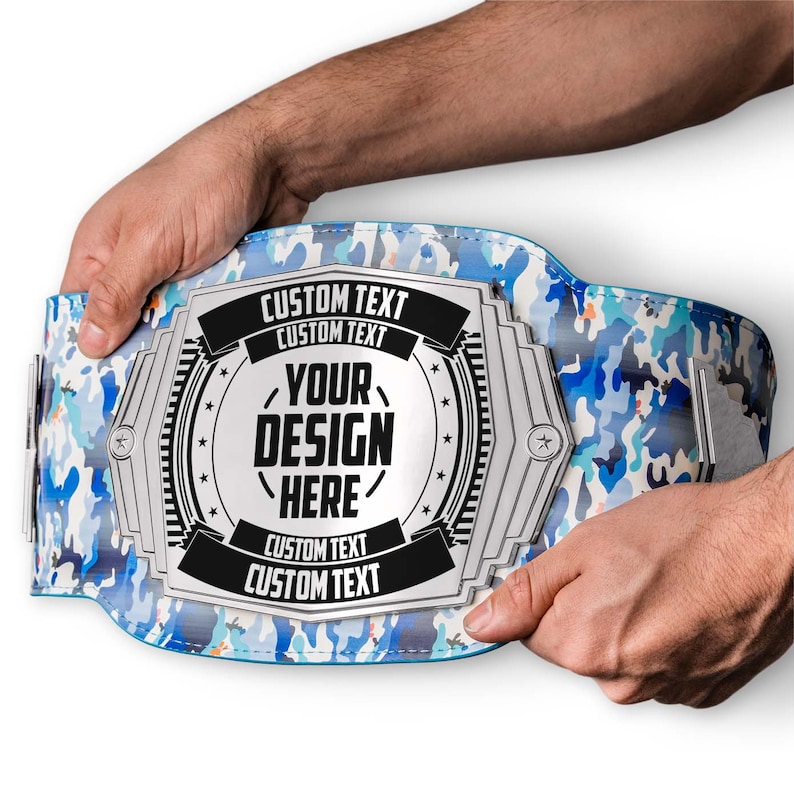 TrophySmack Custom 2lb Championship Belt - Youth Size Title Belt