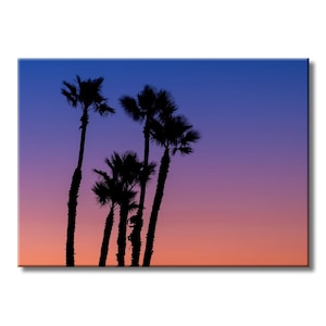 Hawaii Palm Tree Art, Hawaii Art - Metal Wall Art - Hawaiian Palm Tree Art Decor - Maui Hawaii Palm Tree Sunset Art | WallSmack