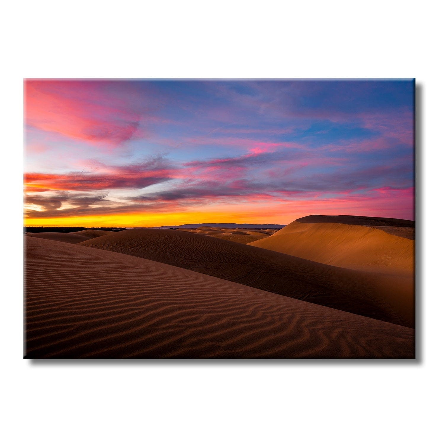 Pismo Beach Dune Art, Sunrise metal Wall Art Pismo Beach California Art ...
