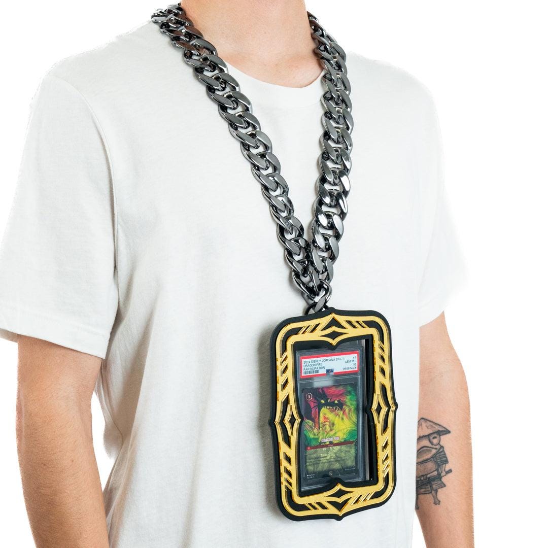 TrophySmack | Enchanted Card Slab Display Chain | Collectibles Awards TrophySmack | Enchanted Card Slab Display Chain | Collectibles Awards