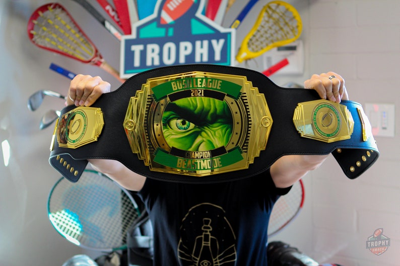 TrophySmack Ultimate 6lb Custom Championship Belt