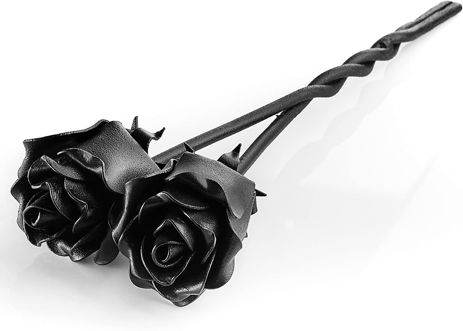 2 Roses Intertwined Together Forever Beautiful 6th Bouquet Etsy