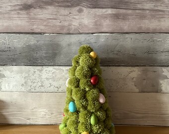 Pompom Easter Tree Speckled Eggs | Easter Decorations