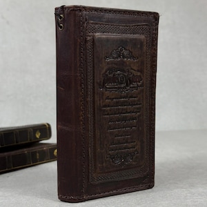 Handmade Leather Wallet Case for Galaxy Z Fold 2/3/4/5/6/7