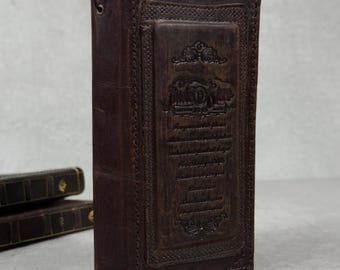 Handmade Leather Wallet Case for Galaxy Z Fold 2/3/4/5/6/7