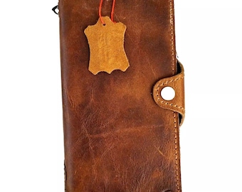Handmade Leather Wallet Case for Google Pixel: Vintage Style