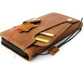 Vintage Leather iPhone Wallet Case: Handmade Book Cover with Card Slots product logo