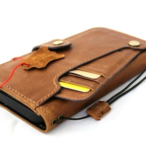 Étui portefeuille en cuir véritable pour Apple iPhone 16 E 11 12 13 14 15 Pro Max 6 7 8 plus 2020 XS MINI Book Style vintage fentes pour cartes de crédit