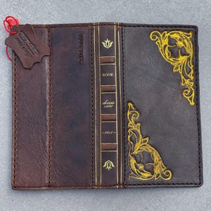 Genuine Leather fo OnePlus Open Case Wallet Handmade Wireless Luxury  Davidov Art