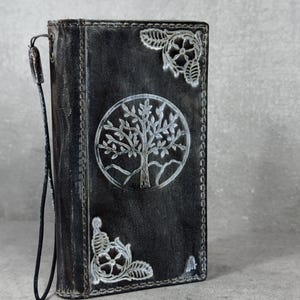 Genuine Leather fo OnePlus Open Case Wallet Handmade Wireless Luxury