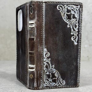 Handmade Leather Wallet Case for Galaxy Z Fold 2/3/4/5/6/7