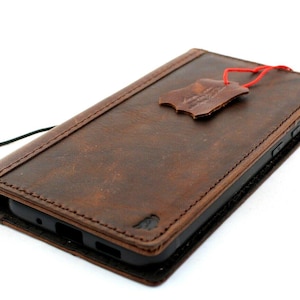 Custodia in vera pelle per Google Pixel 2 3 4 5 5G 4G 6 7 8 9 Fold PRO XL Portafoglio Vintage con scomparti per carte Design Art Luxury Fatto a mano