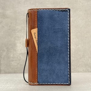 Étui en cuir véritable pour Google Pixel 9 plis 8 7 6 5 4 3 2 XL A PRO Portefeuille vintage fentes pour cartes Couverture livre Luxe Mini Art Design