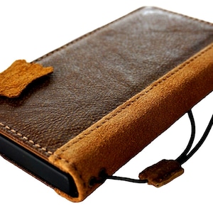 Étui en cuir véritable pour Galaxy S21 S22 S23 S24 A53 Ultra FE Note 10 20 emplacements pour carte portefeuille ultra faits main Design livre de luxe Charge sans fil