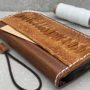 Étui portefeuille en cuir véritable pour Apple iPhone 16 11 12 13 14 15 Pro Max 6 7 8 plus SE 2020 XS MINI Book Style vintage fentes pour cartes de crédit