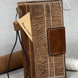 Custodia in vera pelle fatta a mano per Google Pixel 3 4 5 5G 4G 6 7 8 9 A PRO XL portafoglio pieghevole vintage con scomparti per carte di credito, chiusura di lusso artistica