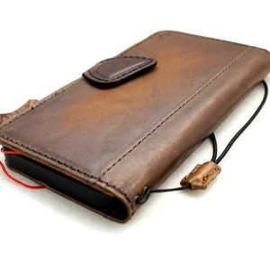 Capa de couro genuíno carteira para Apple iPhone 11 12 13 14 15 Pro Max 6 7 8 plus SE 2020 XS MINI Slots capa de carteira magnética