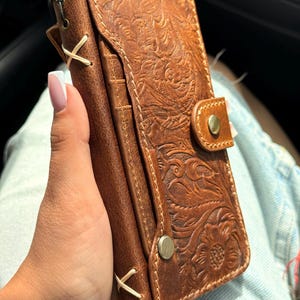 Echtleder für OnePlus Open Case Brieftasche Handmade Wireless Luxus geölt Ar