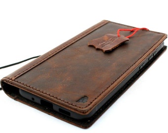 Genuine Leather fo OnePlus 6 8 9 9PRO Case Wallet Handmade Wireless Luxury