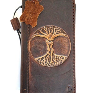Echte handgemachte Ledertasche für Galaxy S20 S21 S22 S23 S24 Ultra Hinweis 8 9 10 20 Brieftasche Bibel Buch Vintage Jesus Kreuz Kunst