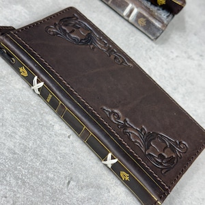 Handmade Leather Wallet Case for Galaxy Z Fold 2/3/4/5/6/7