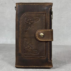 Funda de piel auténtica para Galaxy S25, S21, S22, S23, S24, 55, 56, 71, Ultra FE, Note A16, hecha a mano, con ranuras para tarjetas, diseño de libro de lujo, carga inalámbrica.