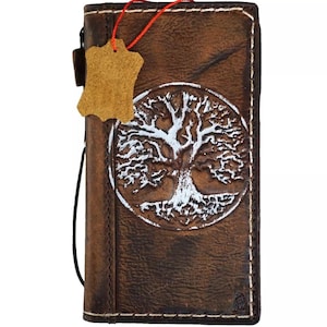 Funda de piel auténtica para Apple iPhone 16 E 11 12 13 14 15 Pro Max 7 8 plus SE XS Cartera Libro Arte vintage Lavado a la piedra Pulido Cosido a mano