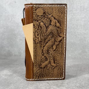 Genuine Handmade Leather Case For Googel Pixel 3 4 5 5G 4G  6 7 8 9 A PRO XL fold Wallet Vintage Credit Card Slots Cover Clasp Luxury Art