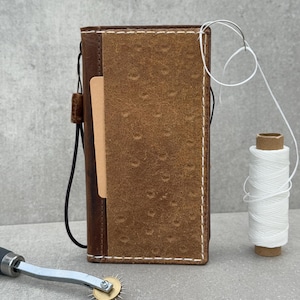 Funda de piel auténtica para Galaxy S25 S21 S22 S23 S24 55 53 71 Ultra FE Note A16, hecha a mano, con ranuras para tarjetas, diseño de libro de lujo