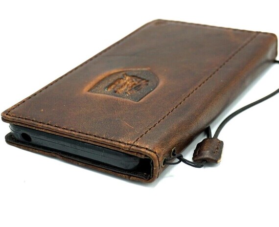 Suncase Custodia In Vera Pelle *Slim-Edition* Per Caterpillar