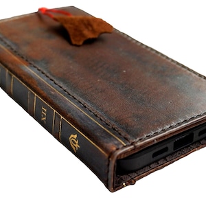 Custodia in vera pelle per Google Pixel 6 7 8 9 PRO XL, portafoglio pieghevole, porta carte di credito vintage, copertina con stampa artistica di lusso.