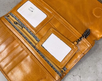 Handmade Leather Kiss Lock Wallet – Vintage Style Card Holder - Etsy