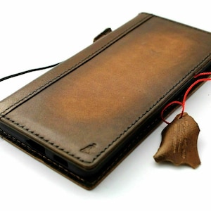 Genuine Leather fo OnePlus 9 9PRO Case Wallet Handmade Wireless Luxury