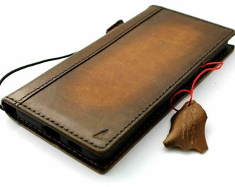 Genuine Leather fo OnePlus 9 9PRO Case Wallet Handmade Wireless Luxury