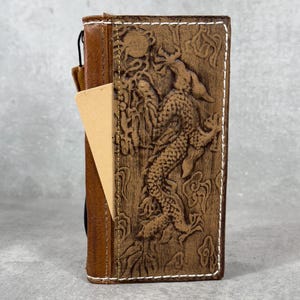 Capa de couro genuíno para Galaxy S25 S21 S22 S23 S24 55 56 71 Ultra FE Note A16 Carteira feita à mão com compartimentos para cartões e design de livro de luxo com carregamento sem fio