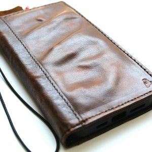Genuine Leather For Galaxy s22 s21 s20 S23 Ultra s9 Note 8 9 10 20 21 A71 A51 A12 A31 4G 5G Case plus Art Wallet Tiger Style Cover Handmade