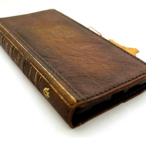 Custodia in vera pelle per Google Pixel 4 5 4G 5G 6 7 8 9 Pro XL Portafoglio pieghevole con scomparti per carte di credito vintage, copertina a libro, design della Bibbia, di lusso, fatta a mano