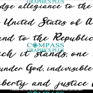 Pledge of Allegiance PNG