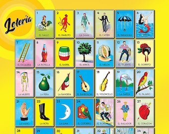 Loteria Cards - Digital Download