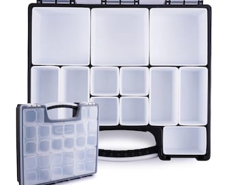 Hoppler Organizer For Wax Seal Kit Tools, Craft Supplies, Beads, Bolts, Screws, Fishing Tackle, And More.