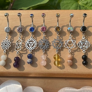 Belly button ring blocking chakra hotsell