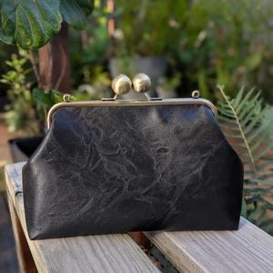 Coach Leather Kisslock Coin Purse - Etsy