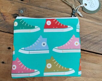 Cool Teal Coin Purse/ Sanitary Napkin Pouch/Small Pouch/ Medicine Pouch/ Asthma puffer Pouch