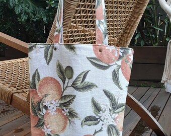 Tangerine Fruit Tasty Healthy Watercolor Handbag Craft Poker Spade Canvas Bag Shopping Tote Tangerine Fruit Tasty Healthy Watercolor Handbag Craft Poker Spade Canvas Bag Shopping Tote