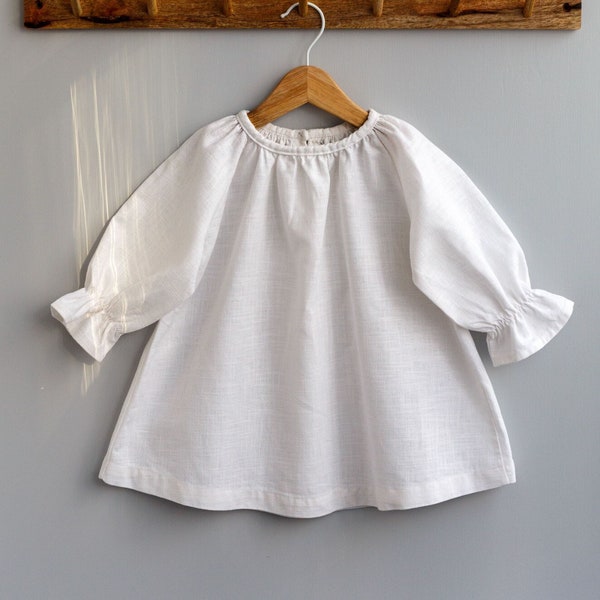 Robe + chemisier DAPHNE, patron de couture PDF 2 en 1 pour enfants