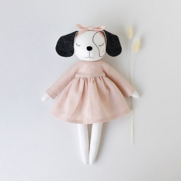 BAILEY dog PDF sewing pattern with dress and headband,  DIY project with step-by-step instructions